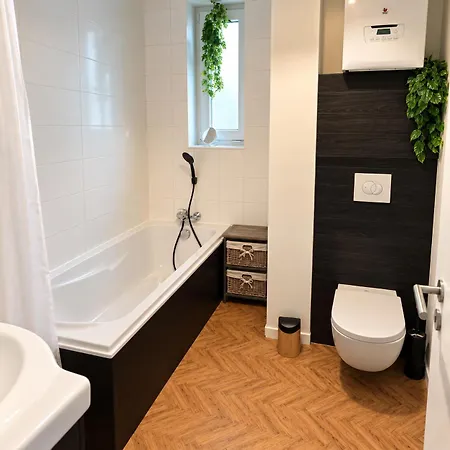 Lejlighed The Manhattan Suite - Appartement 1 Chambre - Glamour Et Spacieux A Moins De 10 Min De Charleroi Airport Jumet